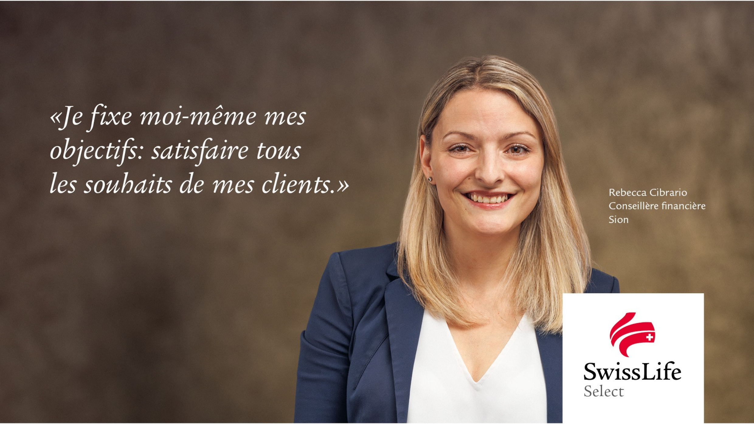 Devenir conseillère financière chez Swiss Life Select