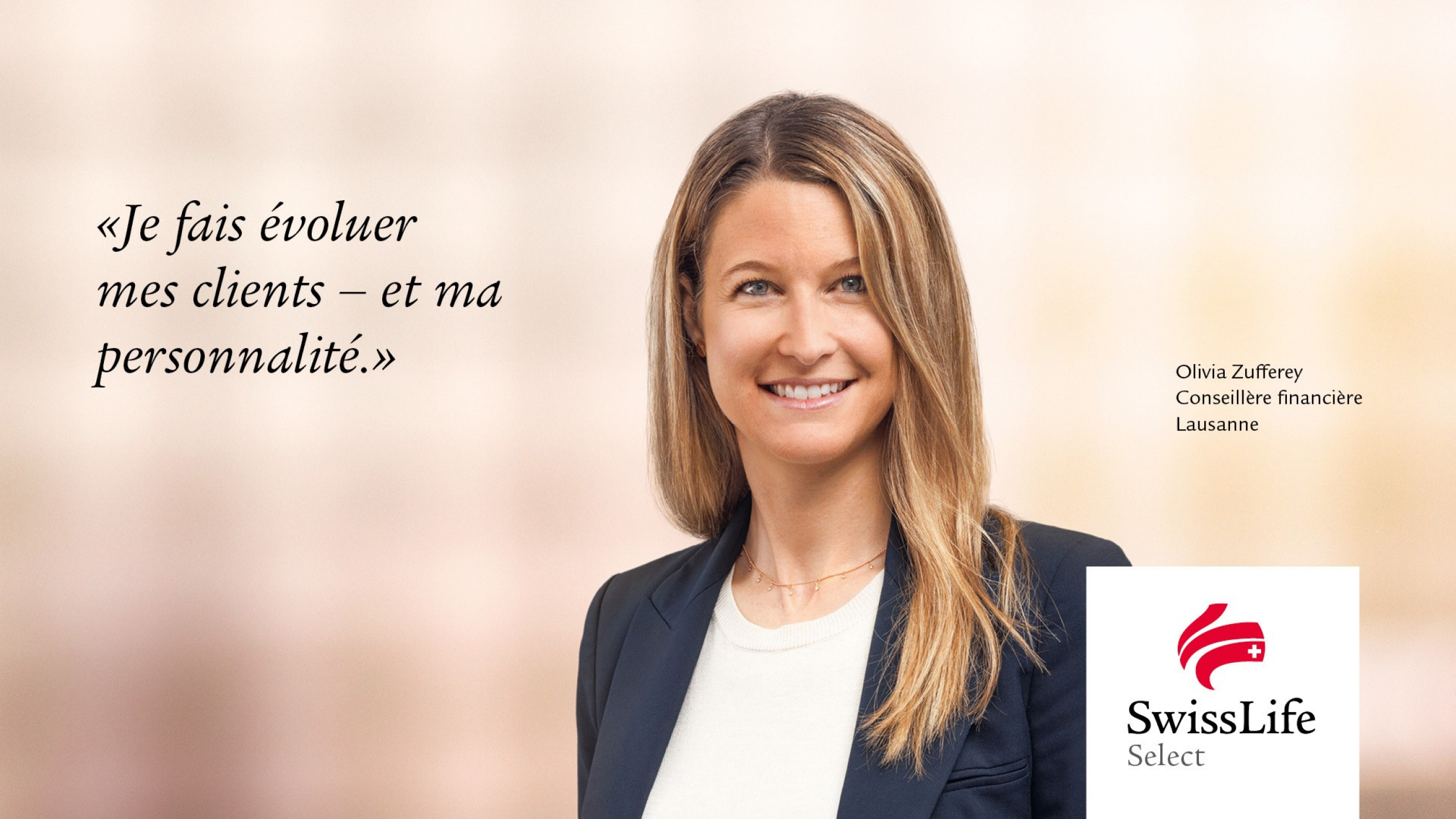 Devenir conseillère financière chez Swiss Life Select