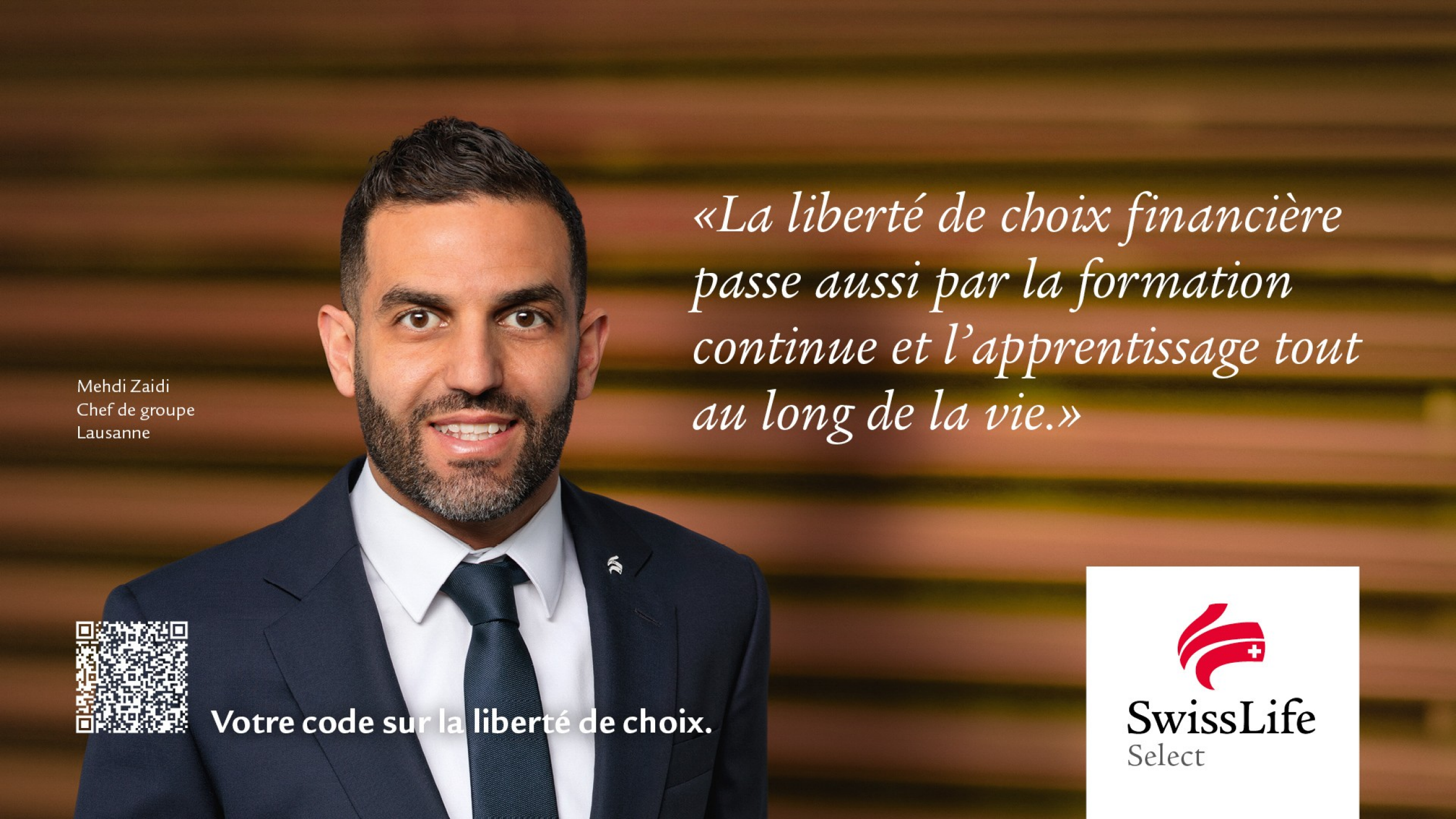 Opportunité de carrière Swiss Life Select