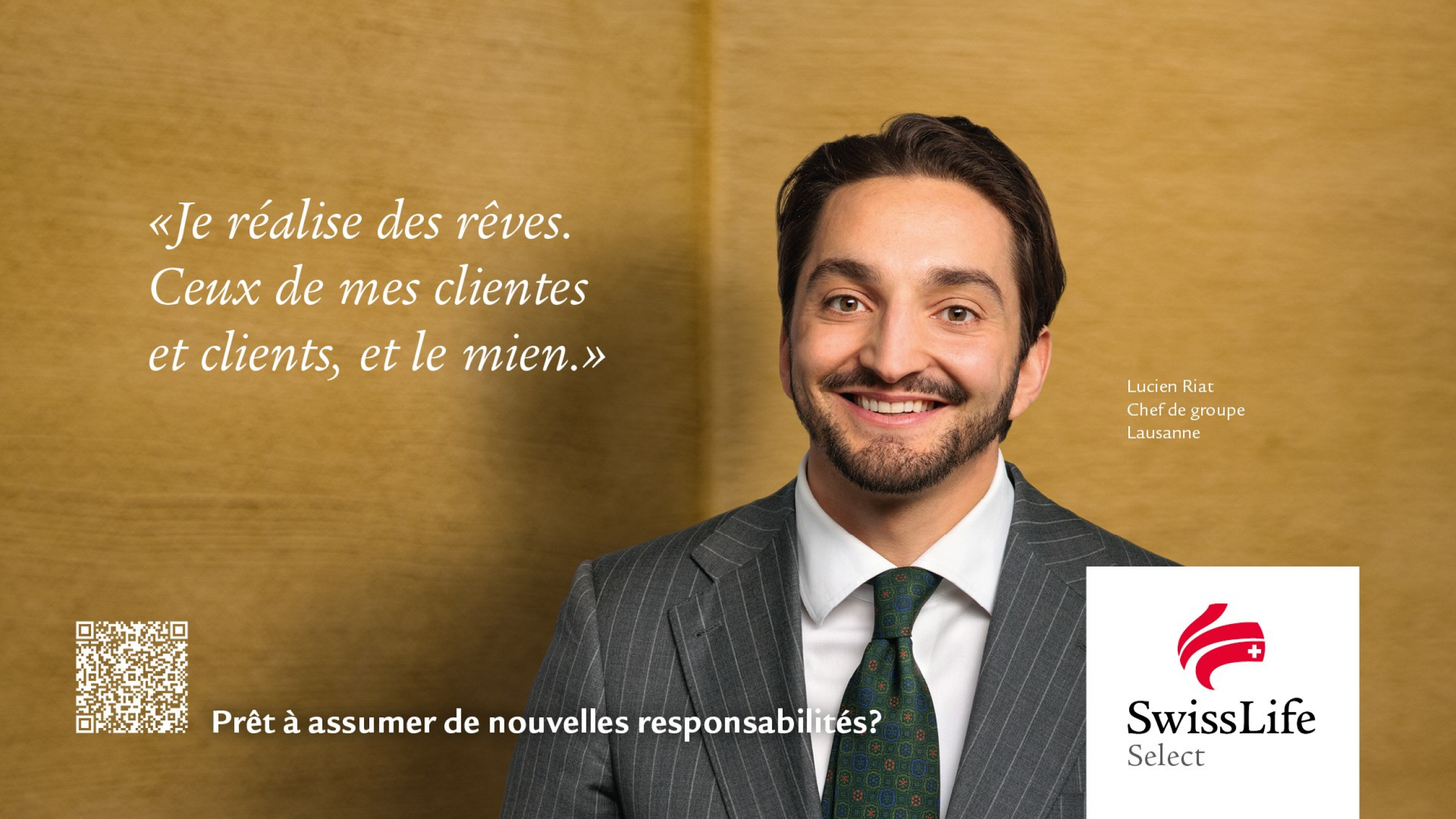 Opportunité de carrière Swiss Life Select