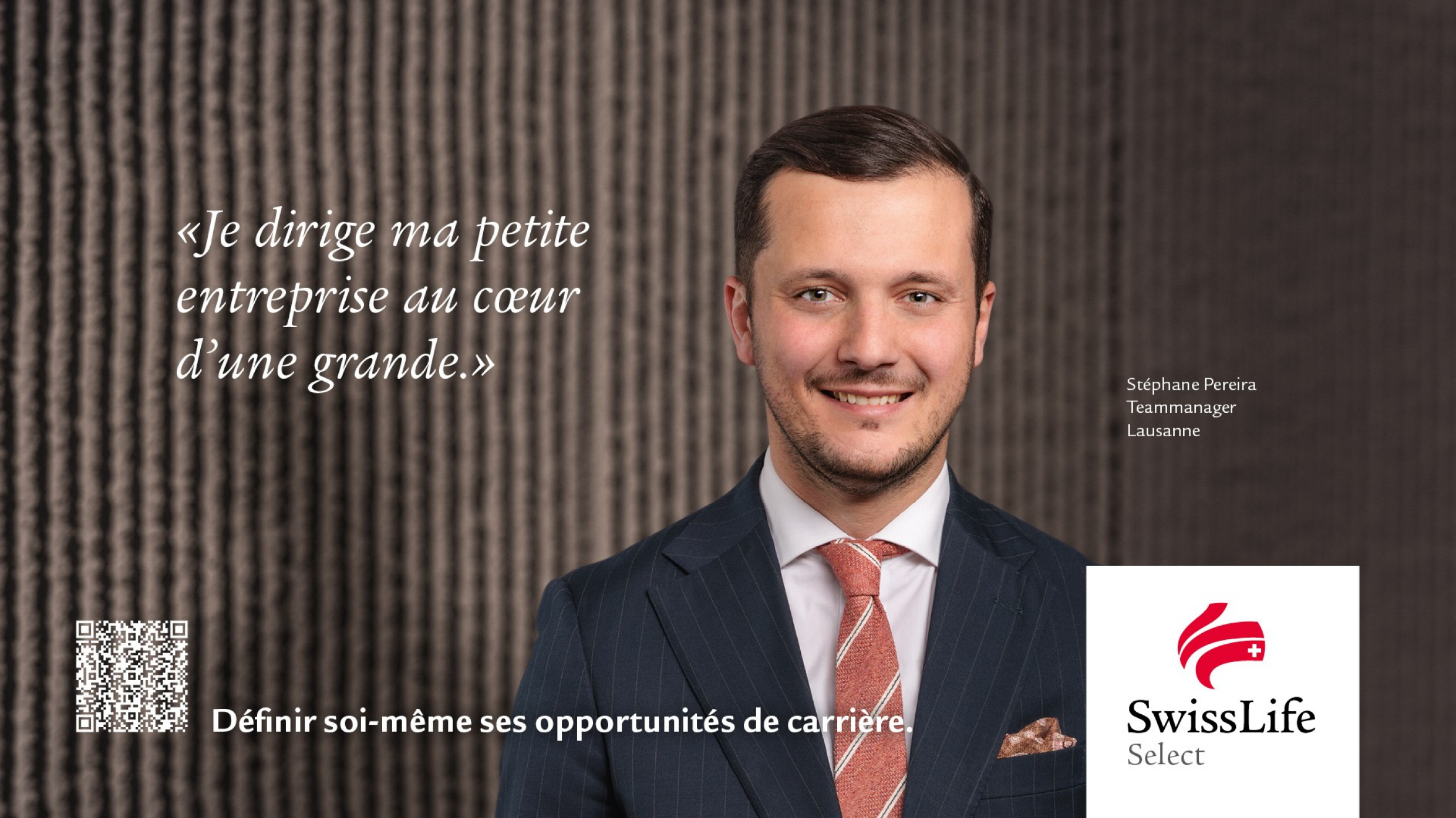 Opportunité de carrière Swiss Life Select