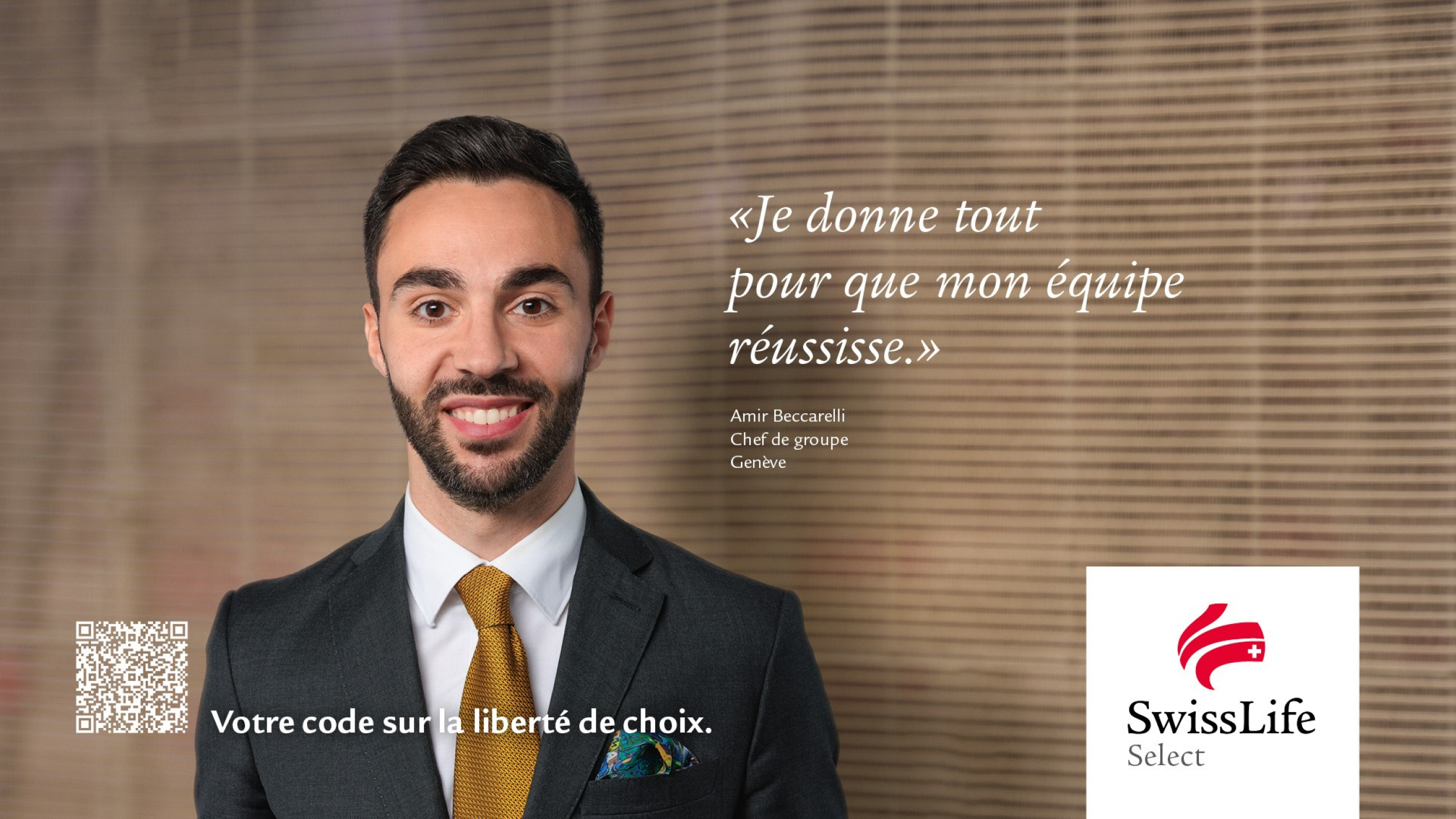 Opportunité de carrière Swiss Life Select