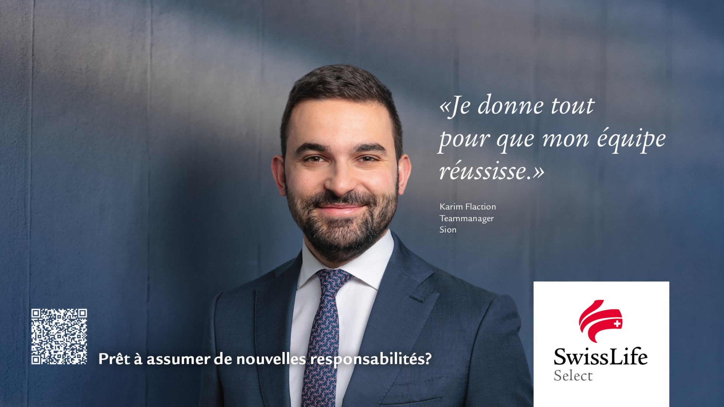 Opportunité de carrière Swiss Life Select