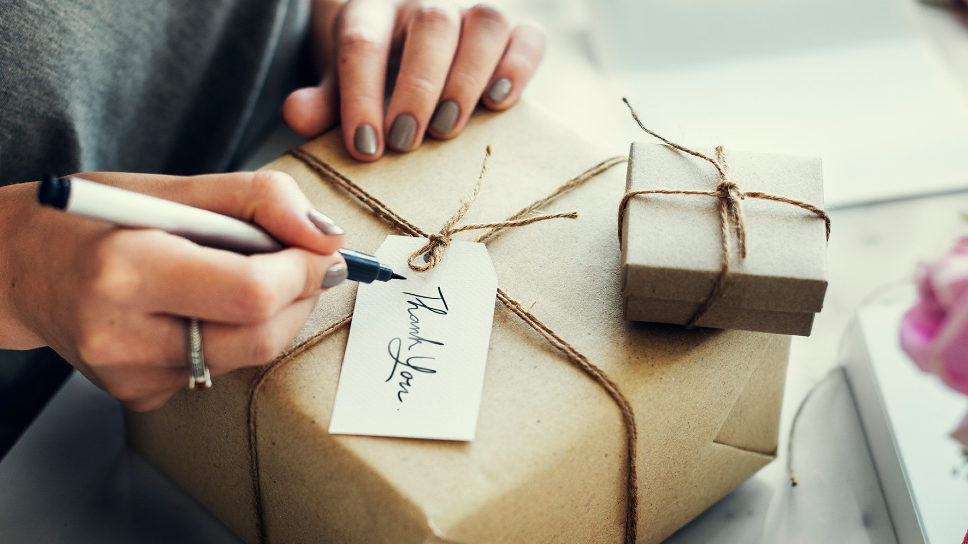 Surprise Gift Packaging Birthday Concept